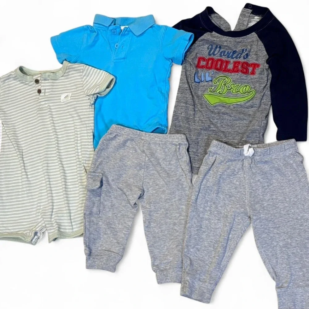 Baby boy bundle of 5 pieces